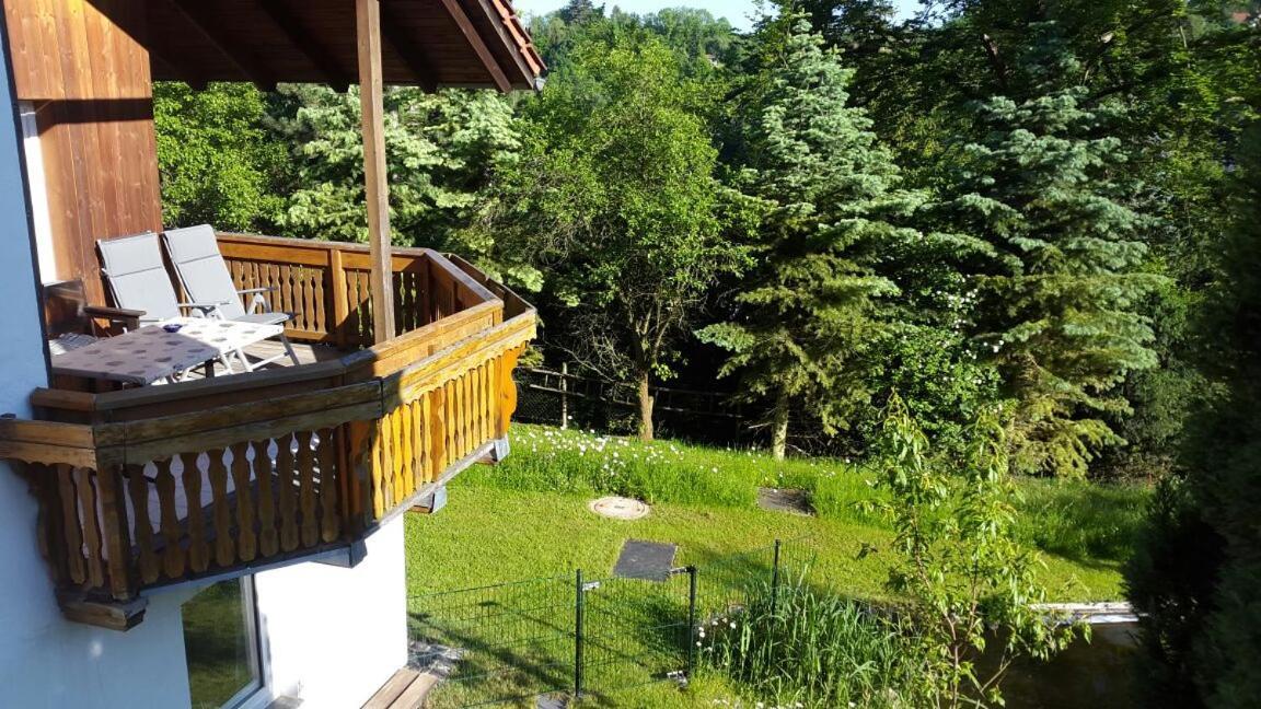Ferienhaus "Am Schleifenbach" Saalfeld Saale Kültér fotó