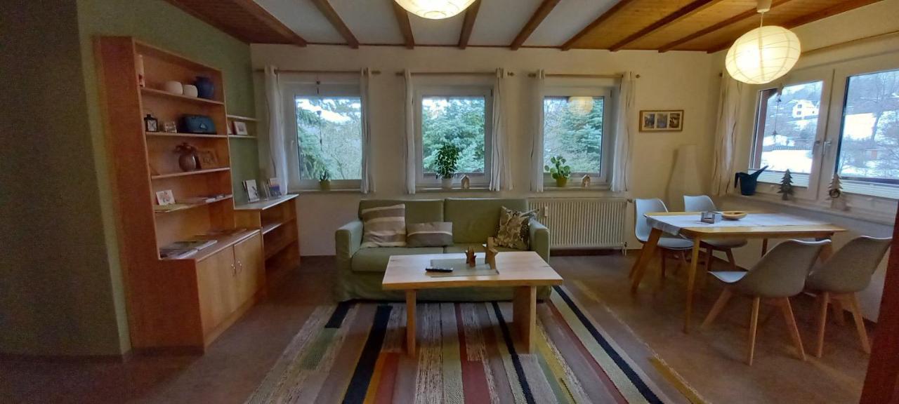 Ferienhaus "Am Schleifenbach" Saalfeld Saale Kültér fotó