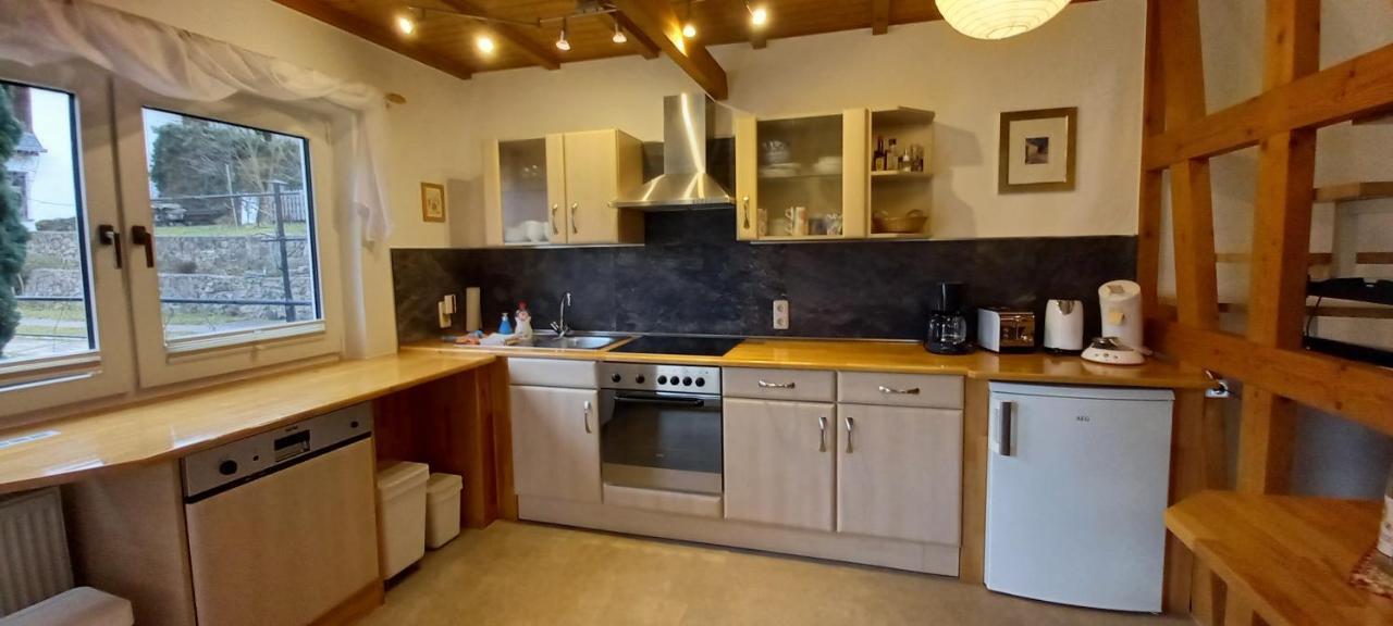 Ferienhaus "Am Schleifenbach" Saalfeld Saale Kültér fotó