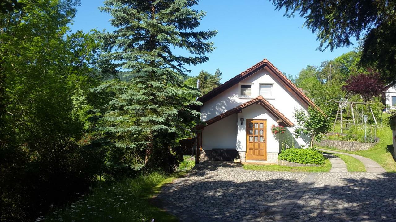 Ferienhaus "Am Schleifenbach" Saalfeld Saale Kültér fotó